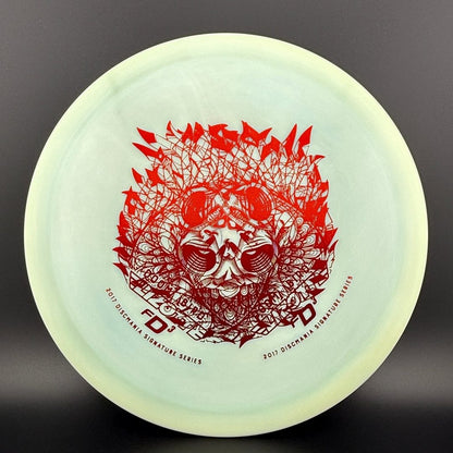 Swirly S-Line FD3 - Doom Bird Double Stamp - Teal 2017 Simon Lizotte Sig Series