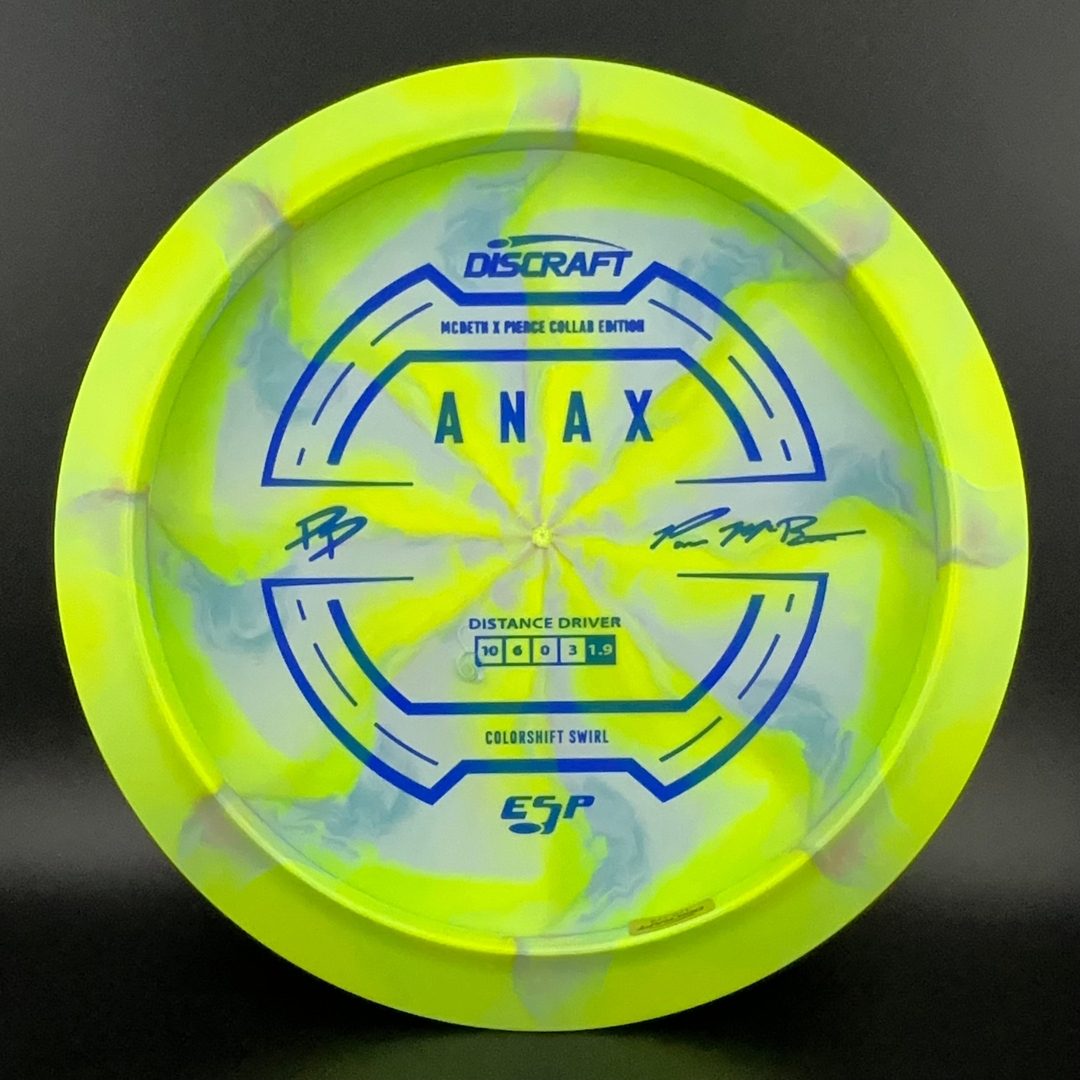 Colorshift Swirl ESP Anax -  McBeth X Pierce Collab Edition
