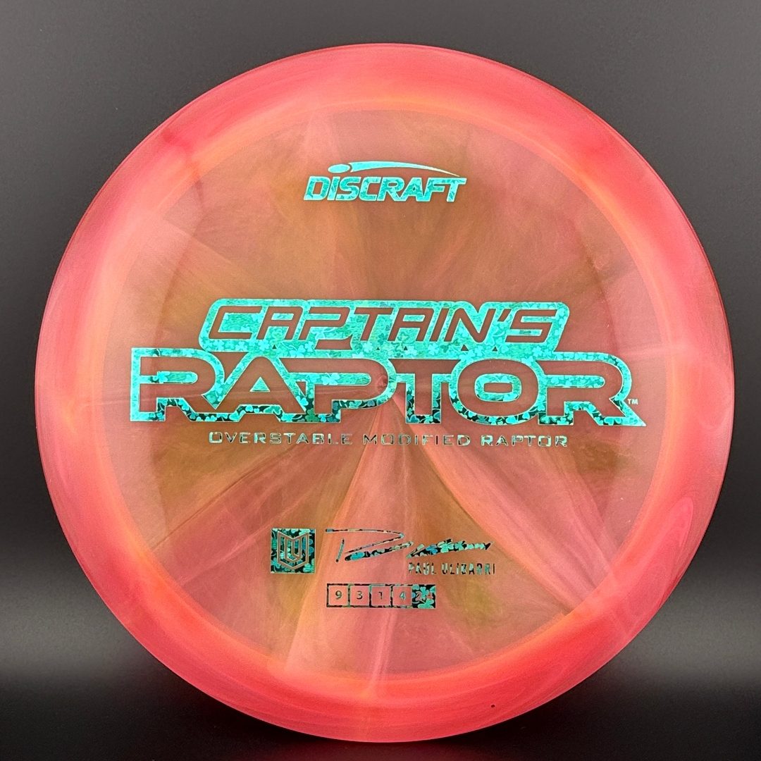 Special Z Blend Captain's Raptor - Paul Ulibarri 2025 Signature Series