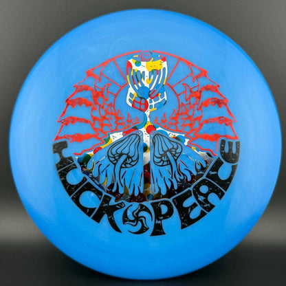 Soft Neo Spore - Huk Lab Peace Triple Foil Stamp