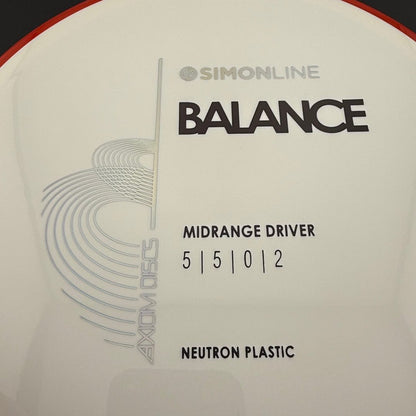 Neutron Balance - Simon Line