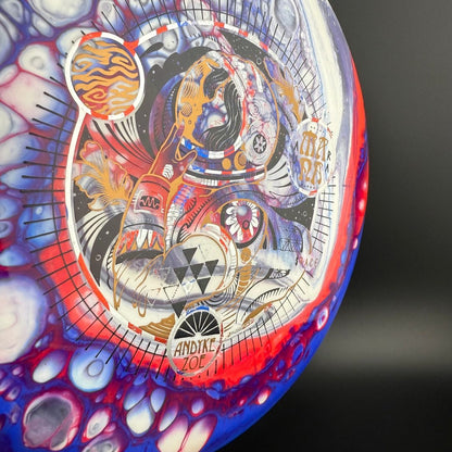 Aura Mana - Zoe Andyke - Doodle Discs Dyed