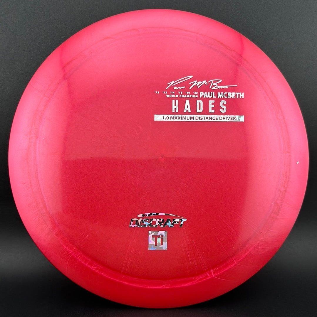 Titanium Hades - First Run - Paul McBeth