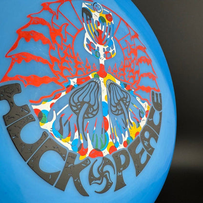Soft Neo Spore - Huk Lab Peace Triple Foil Stamp