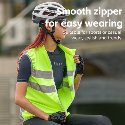 Cycling Vest Unisex Reflective Breathable Night Running