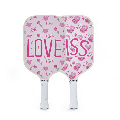 ARTI Fiberglass "Valentine's" Pickleball Paddle Set