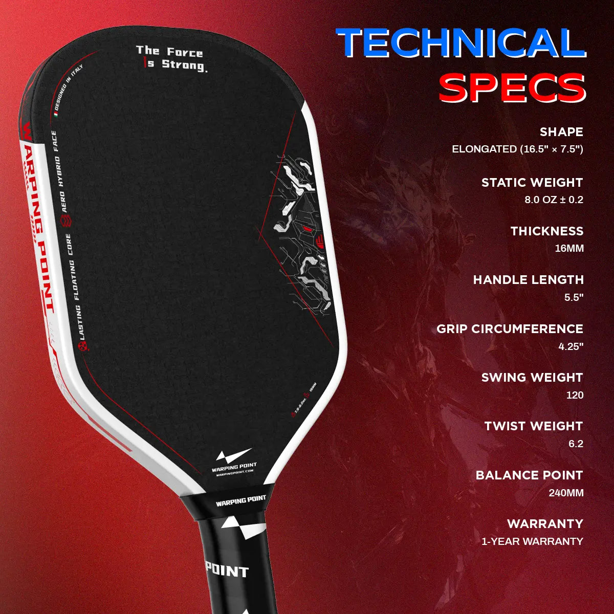 Nightblade 002 Pickleball Paddle