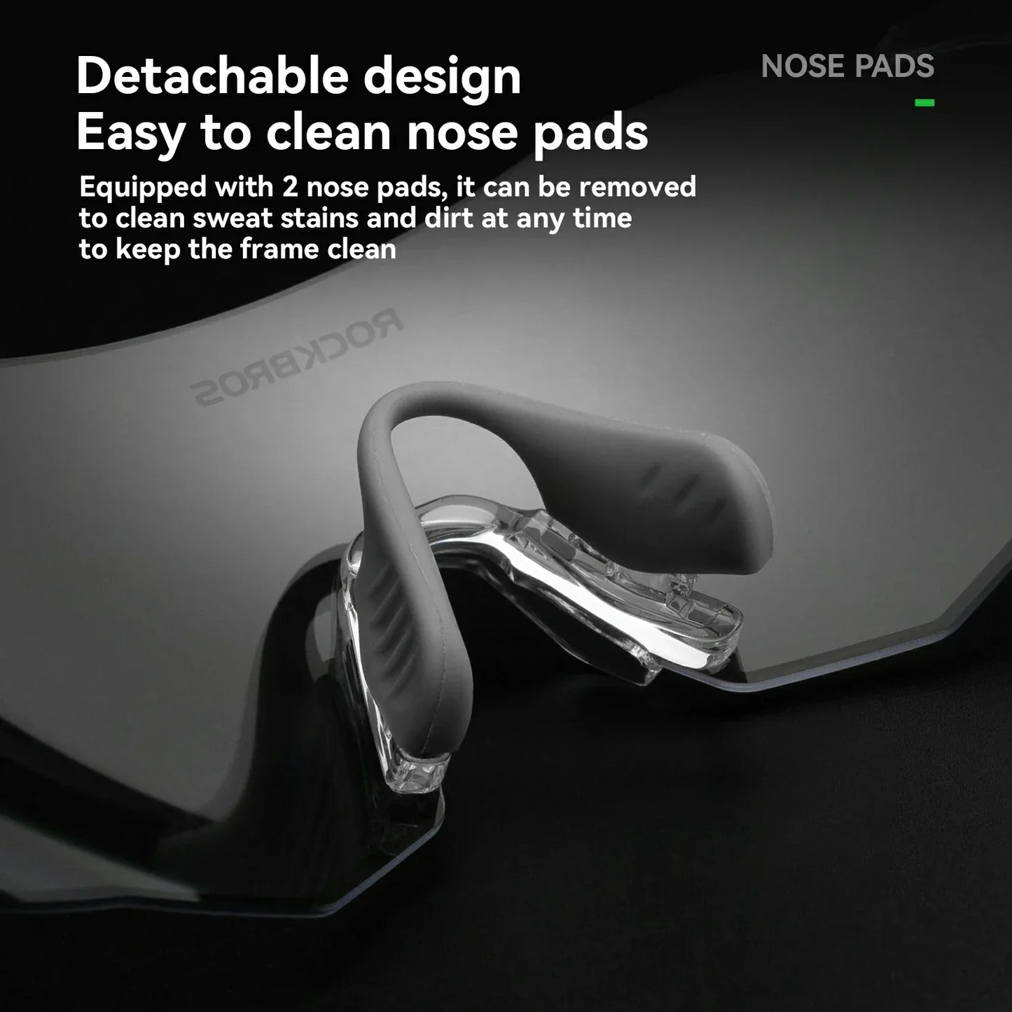 ROCKBROS Polarized Cycling Sunglasses with UV400 Protection Lightweight Durable