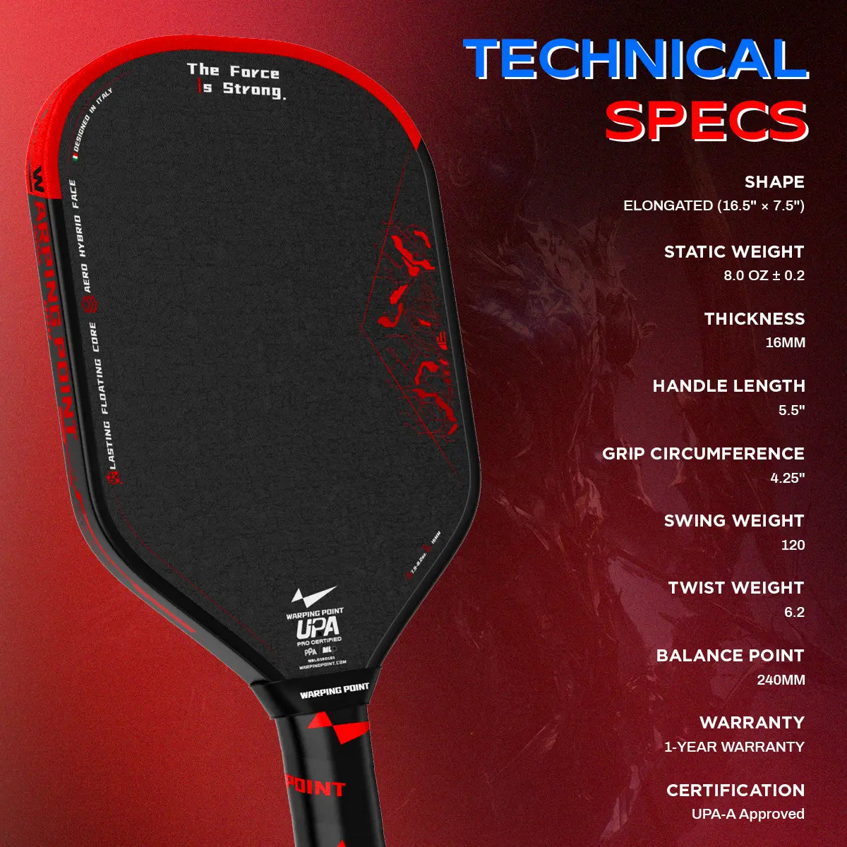 Nightblade 001 Pickleball Paddle