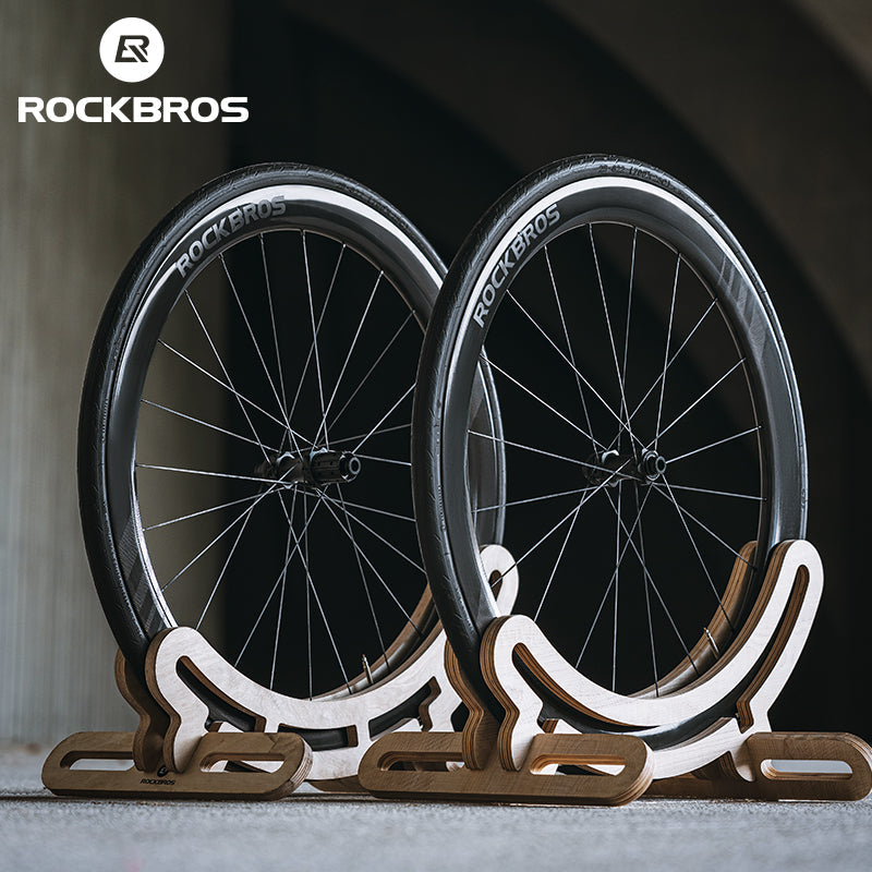 ROCKBROS Road Bike T700 Carbon Fiber Wheelset 50mm Rim Disc Brake Bike Wheels Clincher/Tubeless
