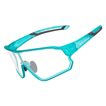 Aerodynamic Windproof Photochromic Cycling Sunglasses