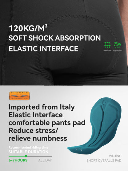 Road to Sky - Elastic Interface® Chamois Men’s  Bib Shorts