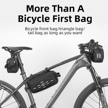 ROCKBROS Cycling Bag Bike Front Handlebar Bicycle Frame Bag Waterproof MTB Bike Bag 2L