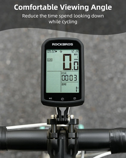 Bike Computer Mount Out-Front Aluminum Integrated