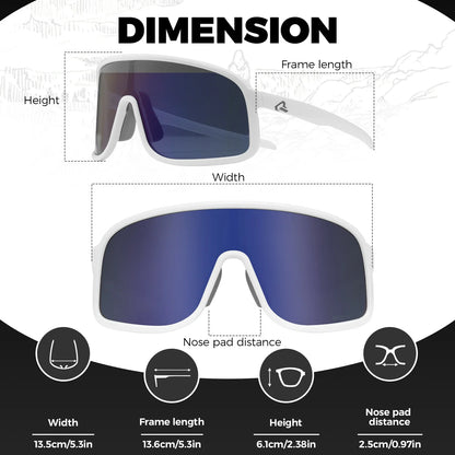 Polarized Photochromic Cycling Sunglasses