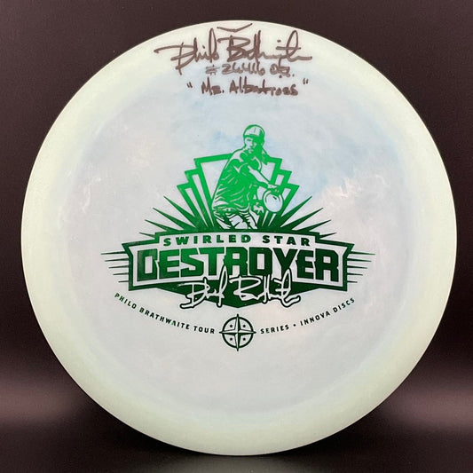 Swirly Star Destroyer *Signed* - 2017 Philo Brathwaite TS