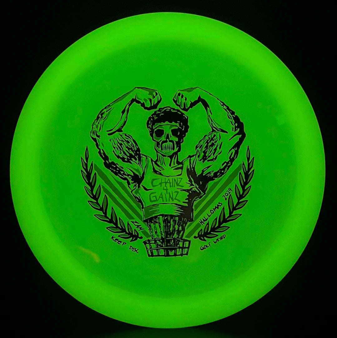Nocturnal Phoenix - "Chains 4 Gains" by ZAM Keep Disc Golf Weird