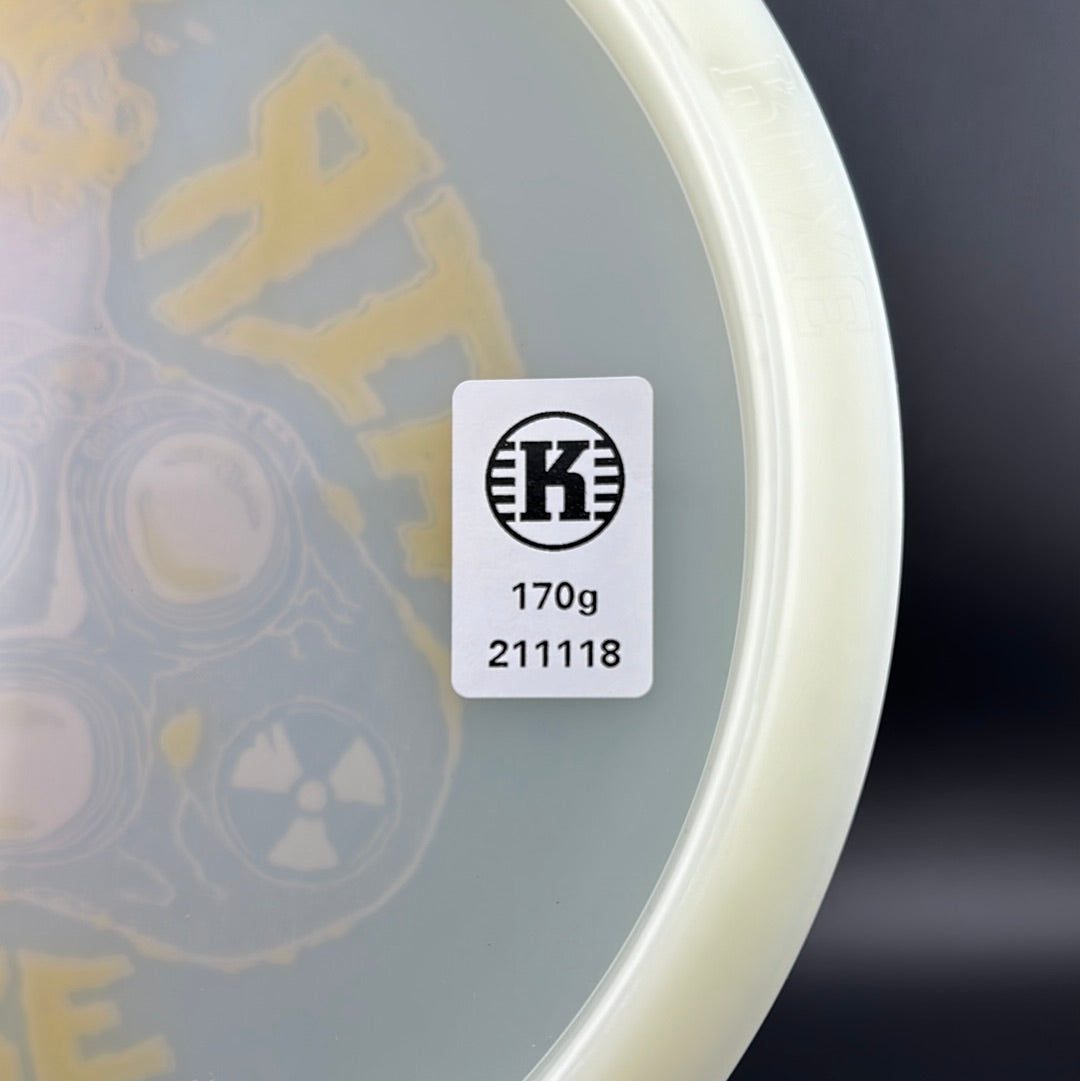 K1 Glow Kaxe - 2021 Run - RADioactive Man Stamp