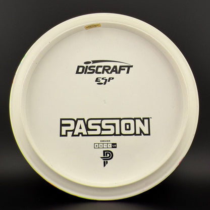 White ESP Passion - Greazy Dyed - Bottom Stamp
