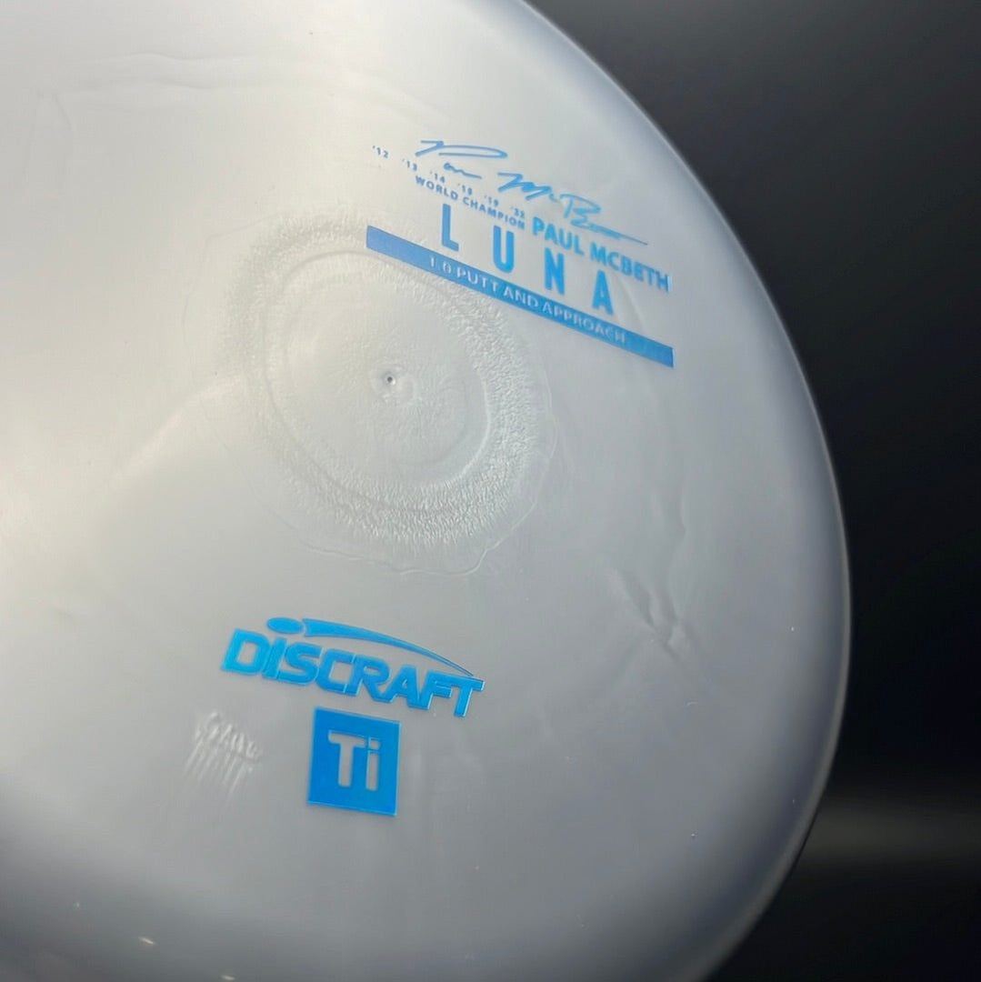 Titanium Luna - First Run - Paul McBeth