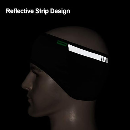 ROCKBROS Fleece Ear Warmers Headband for Running Cycling Skiing Winter Warmth