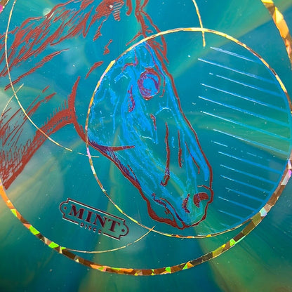 Sublime Swirl Mustang - "UV X-Ray" by ZAM - UV Reactive Foil