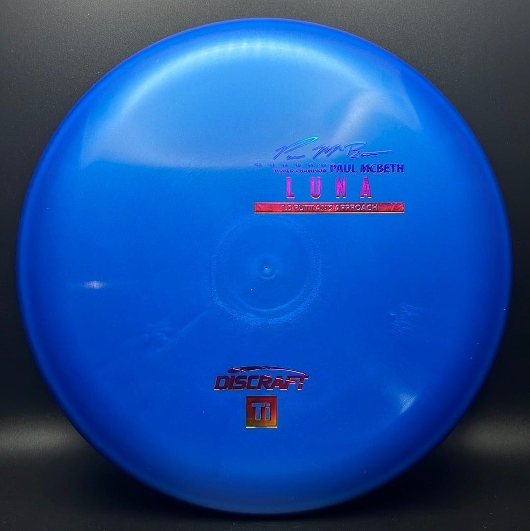 Titanium Luna - First Run - Paul McBeth