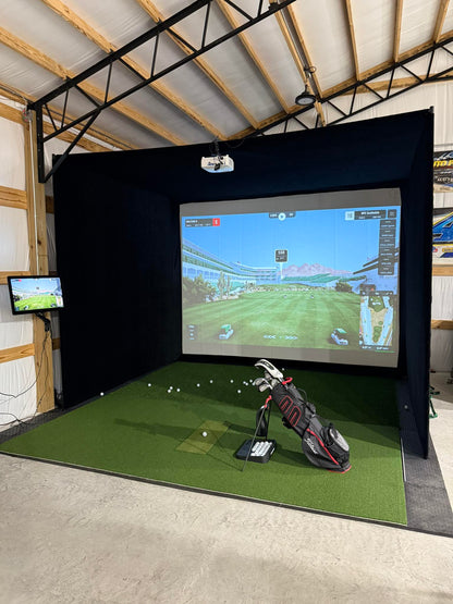Albatross 13D Golf Simulator Enclosure by Elite Sim Golf
