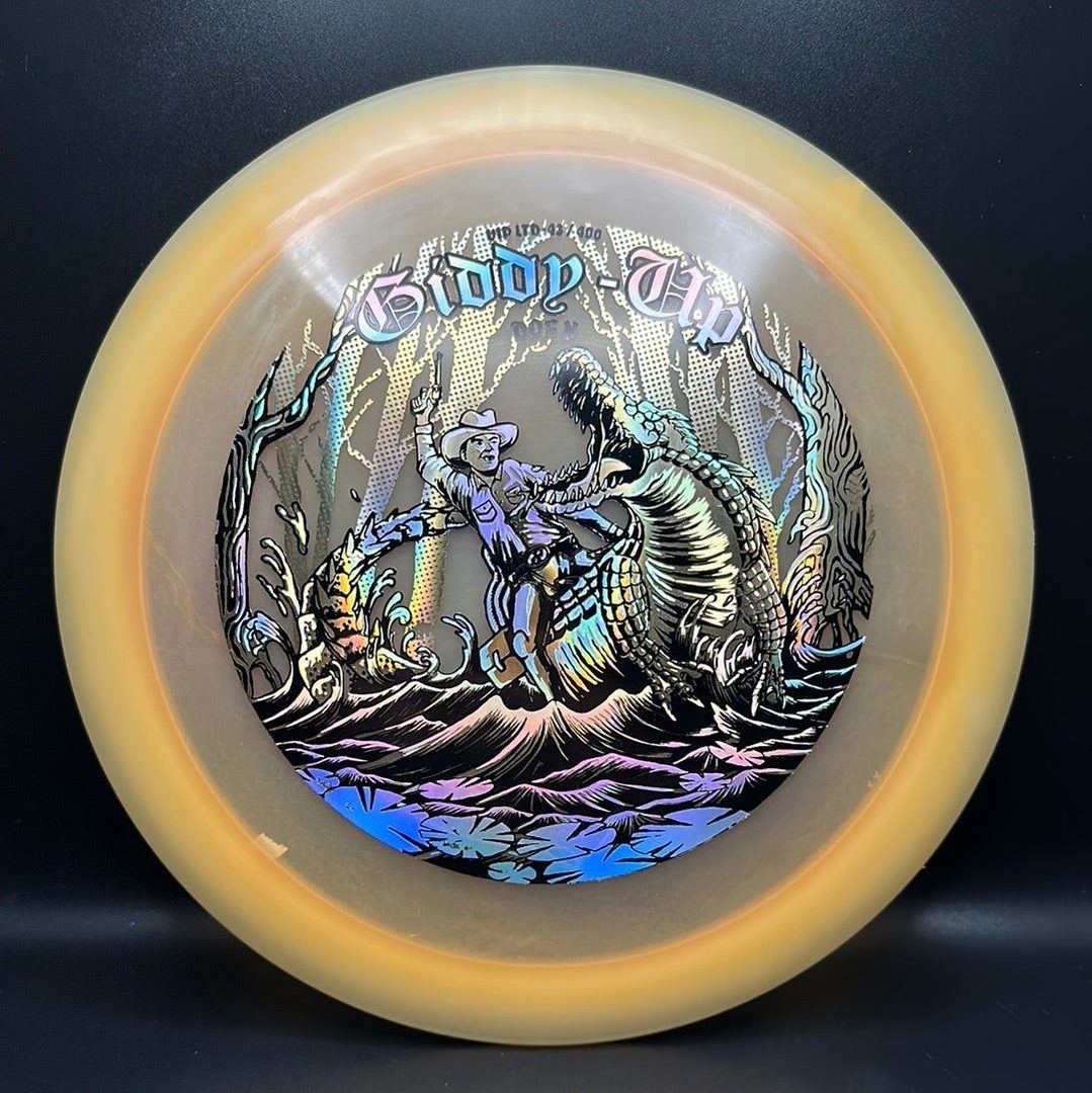 Charlie Dos X "Giddy Up" - First Run VIP LTD #43 Triple Foil - 1/400
