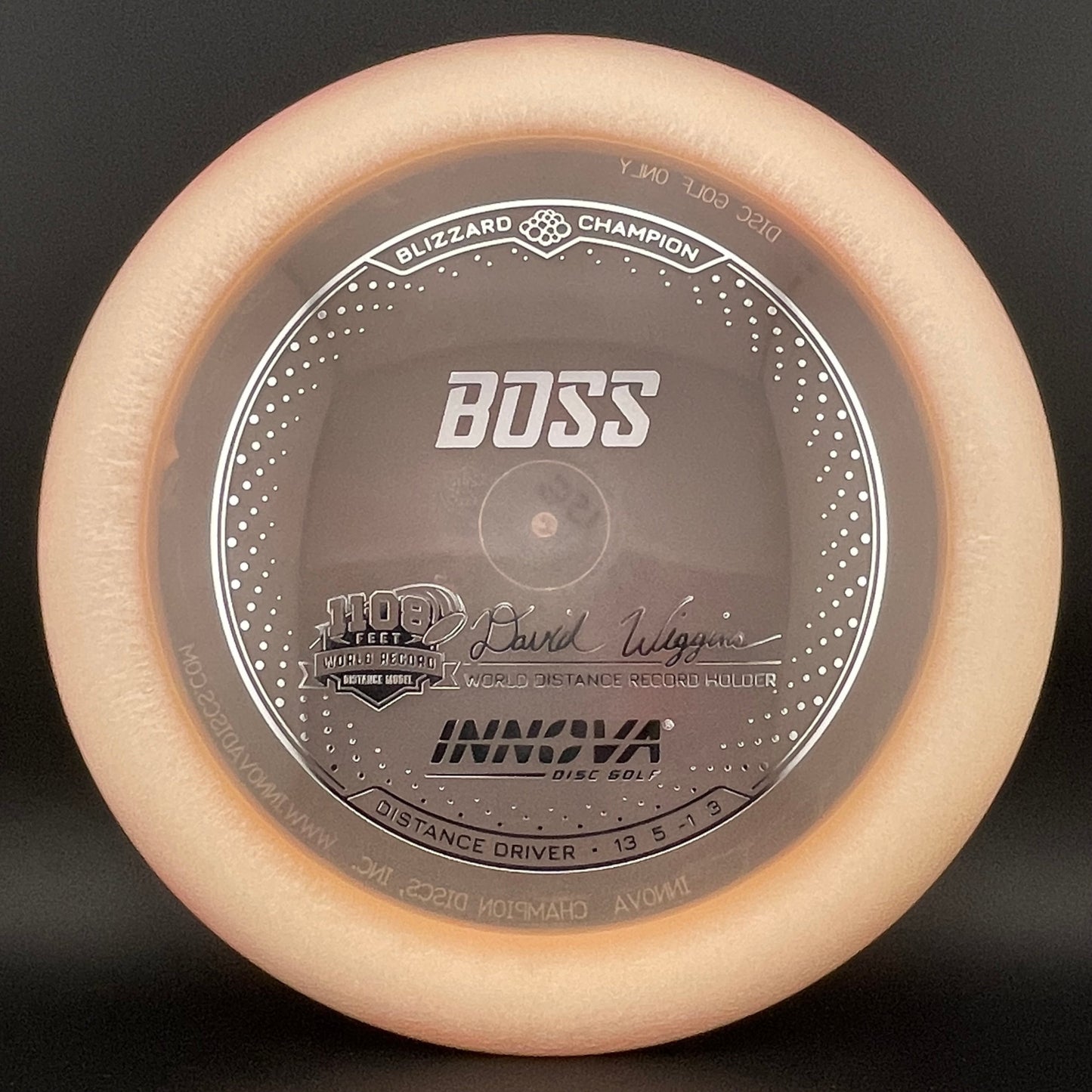 Blizzard Champion Boss - David Wiggins Jr 1108 World Record