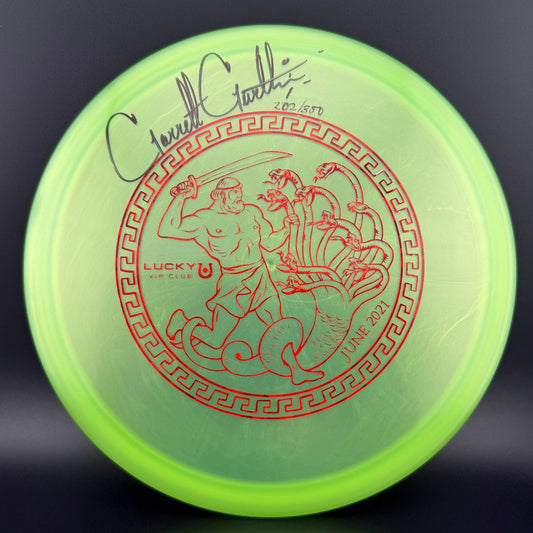 Luster Champion RocX3 *Signed* - Garrett Gurthie Lucky VIP - 1/350