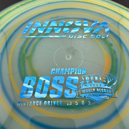 I-Dye Champion Boss - David Wiggins Jr 1108 World Record