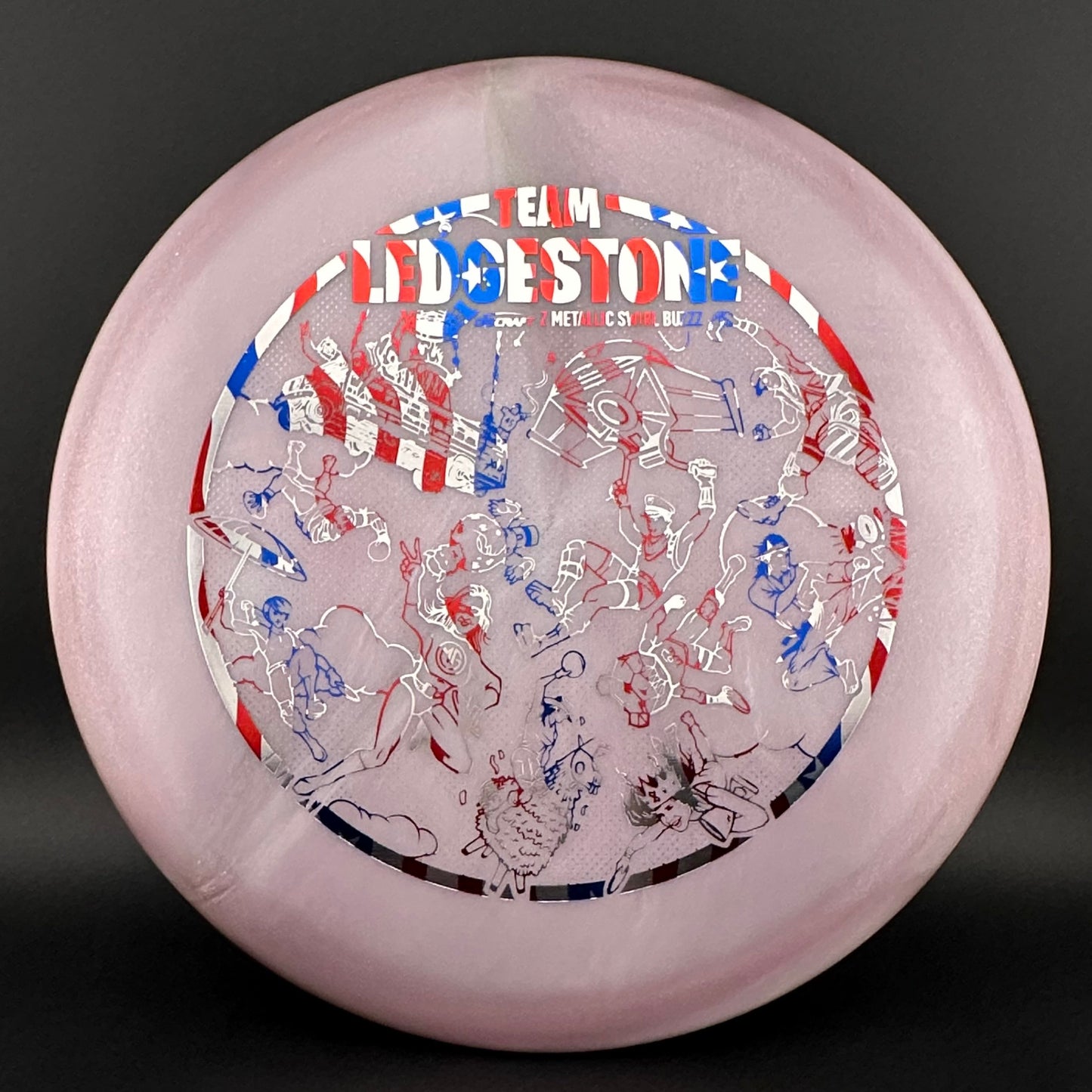 Z Swirl Metallic Buzzz - Team Ledgestone Fortnite 2023