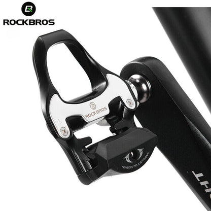 ROCKBROS Self-Lock Road Bike Pedals with Shimano SPD-SL/Look KEO Cleat System (Pair)