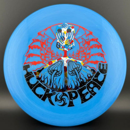 Soft Neo Spore - Huk Lab Peace Triple Foil Stamp
