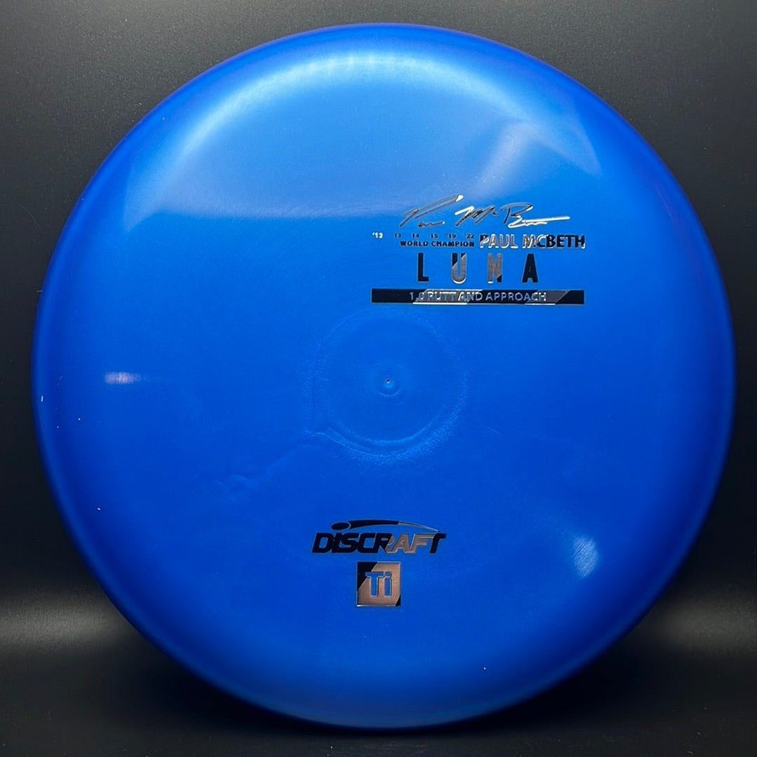 Titanium Luna - First Run - Paul McBeth