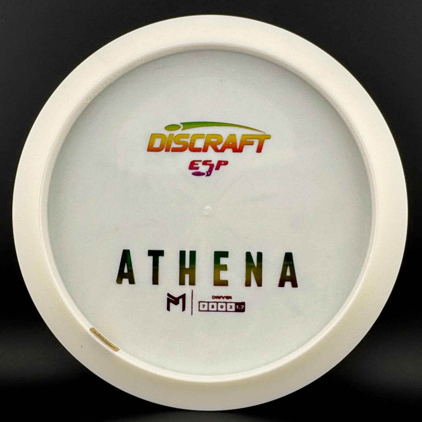 White ESP Athena - Bottom Stamp - Dyer’s Delight
