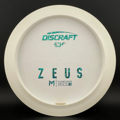 White ESP Zeus - Bottom Stamp Dyer's Delight - Paul McBeth