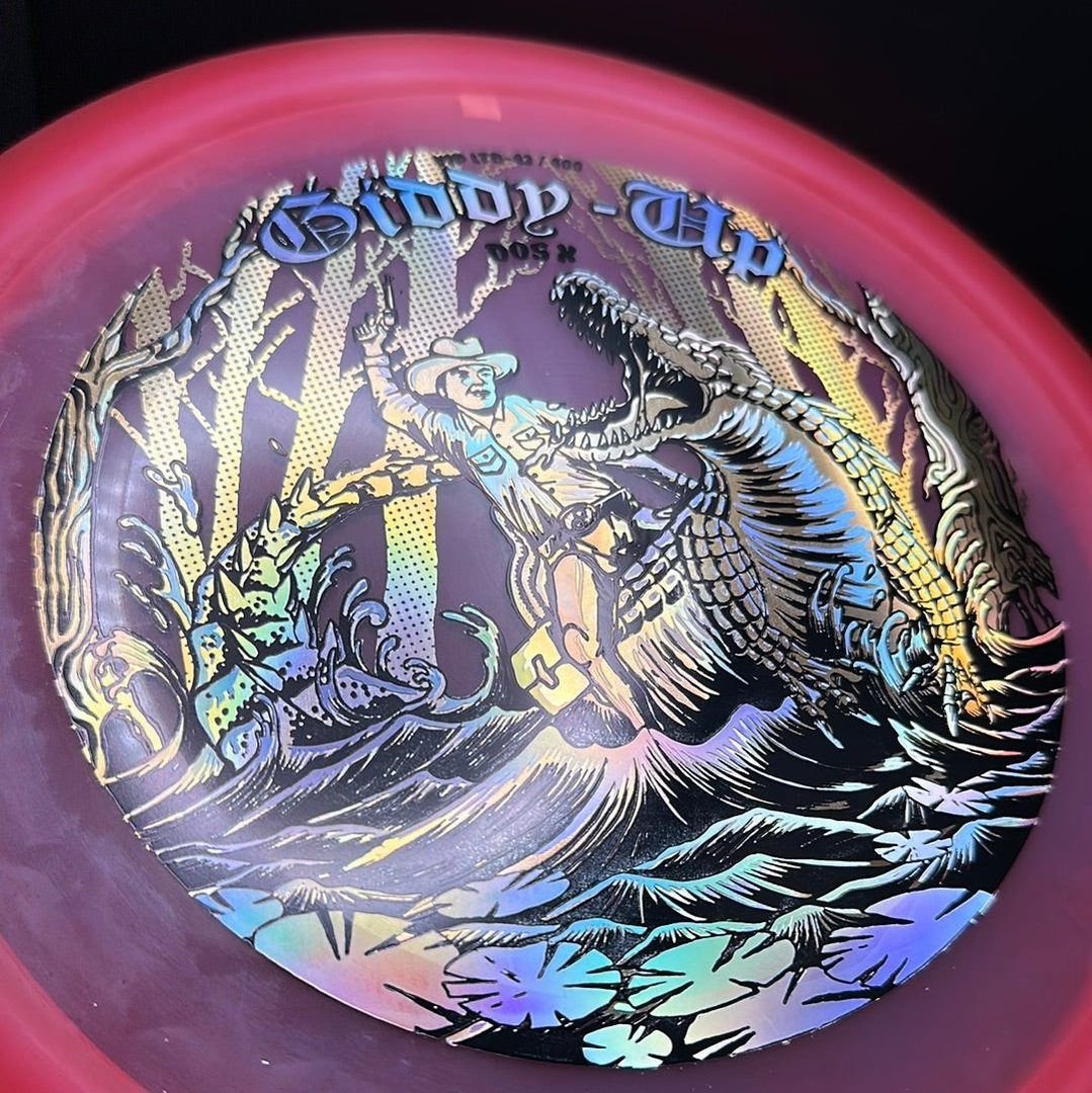 Charlie Dos X "Giddy Up" - First Run VIP LTD #43 Triple Foil - 1/400