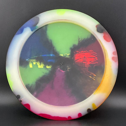 Z Glo Fly Dye Nuke - Discraft Tearaway Bar Stamp LE