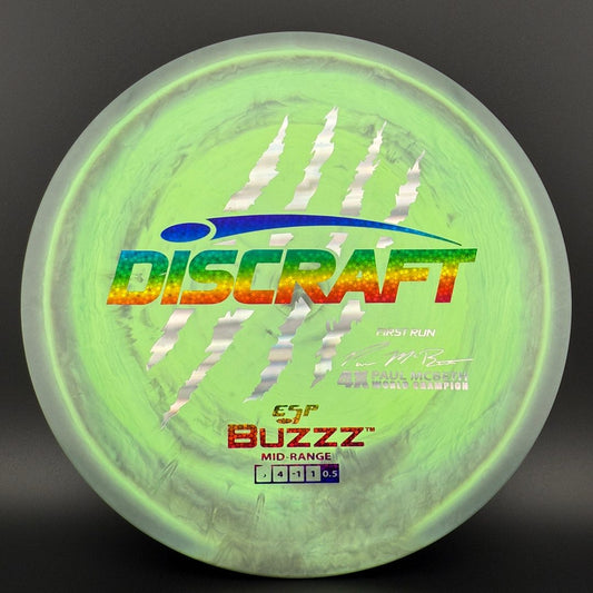 Swirly ESP Buzzz (First Run) - Paul McBeth 4x Claws - Acid Smoke