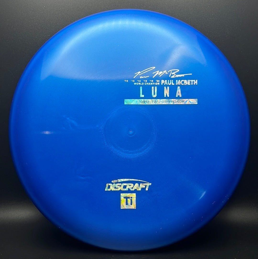 Titanium Luna - First Run - Paul McBeth