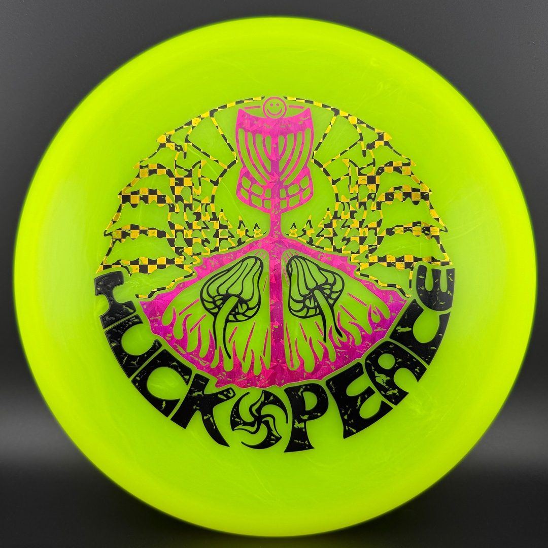 Soft Neo Spore - Huk Lab Peace Triple Foil Stamp