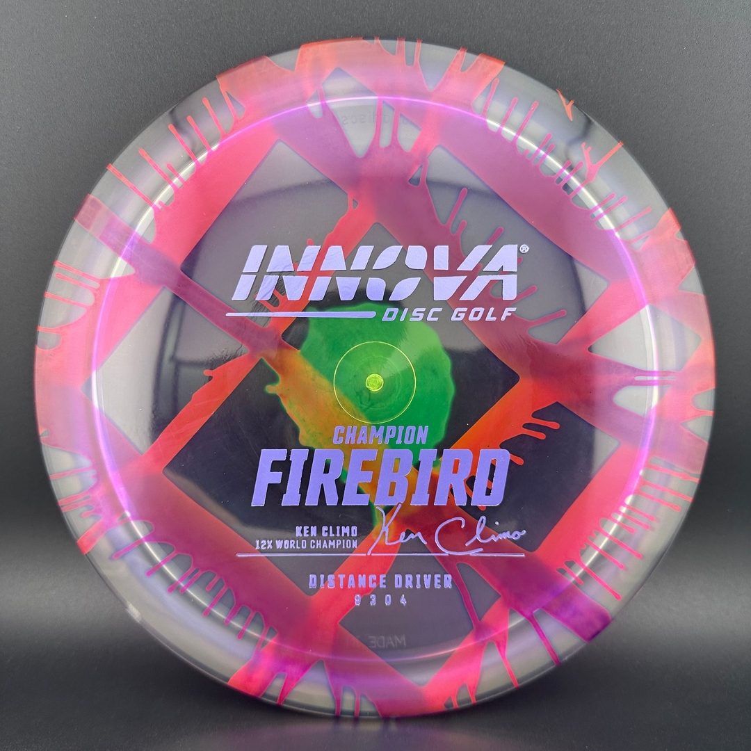 I-Dye Champion Firebird - Ken Climo 12x World Champ