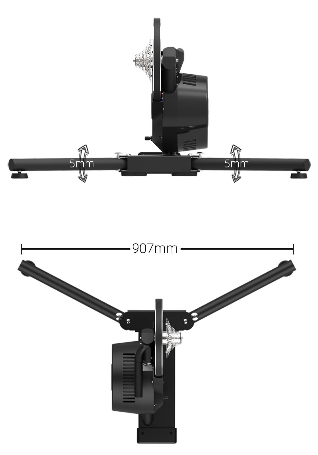 ROCKBROS X7I Smart Direct Drive Bike Trainer - Indoor Exercise Stand