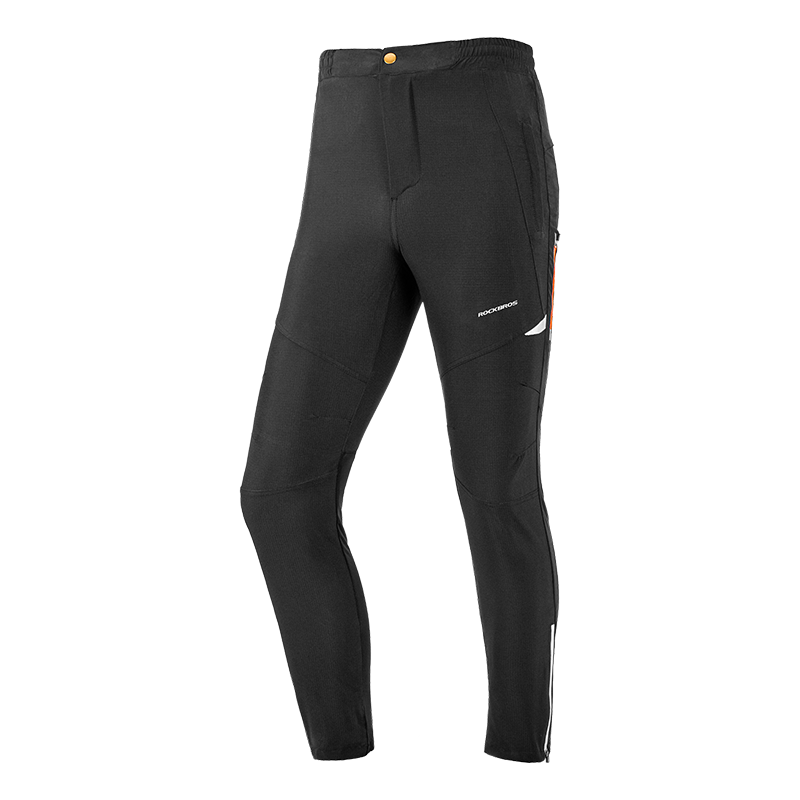 Mens Cycling Bike Pants Quick-Dry Outdoor Mountain Running Hiking Gear Windproof Trousers