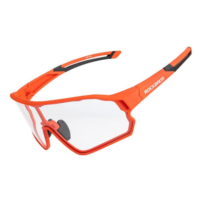 Aerodynamic Windproof Photochromic Cycling Sunglasses