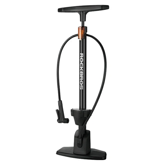 Bike Floor Pump 160PSI High Pressure with Gauge Portable Aluminum