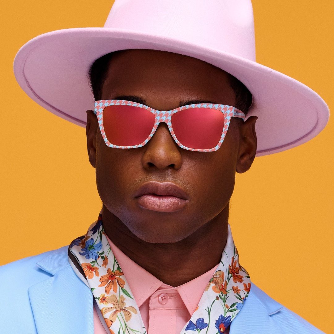 "The Truth About Houndstooth" Polarized Pop G Sunglasses