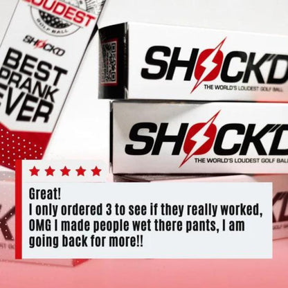 SHOCK'D Golf Balls - Incognito